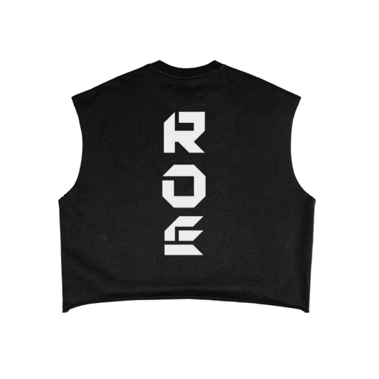 RICHOFF3NVY CUTOFF TEE - BLACK COLORWAY